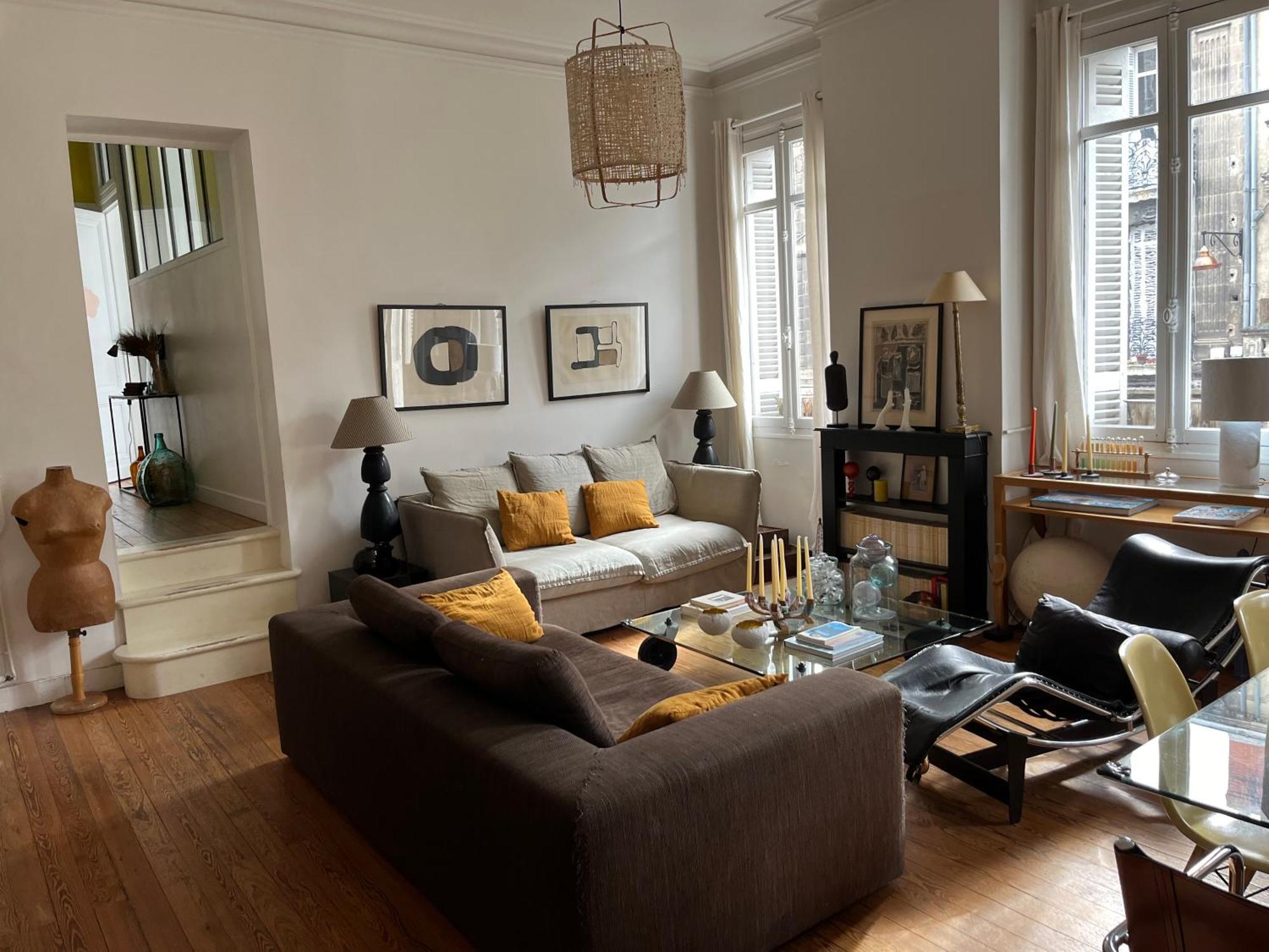 Bel Appartement Terrasse Bordeaux Bagian luar foto