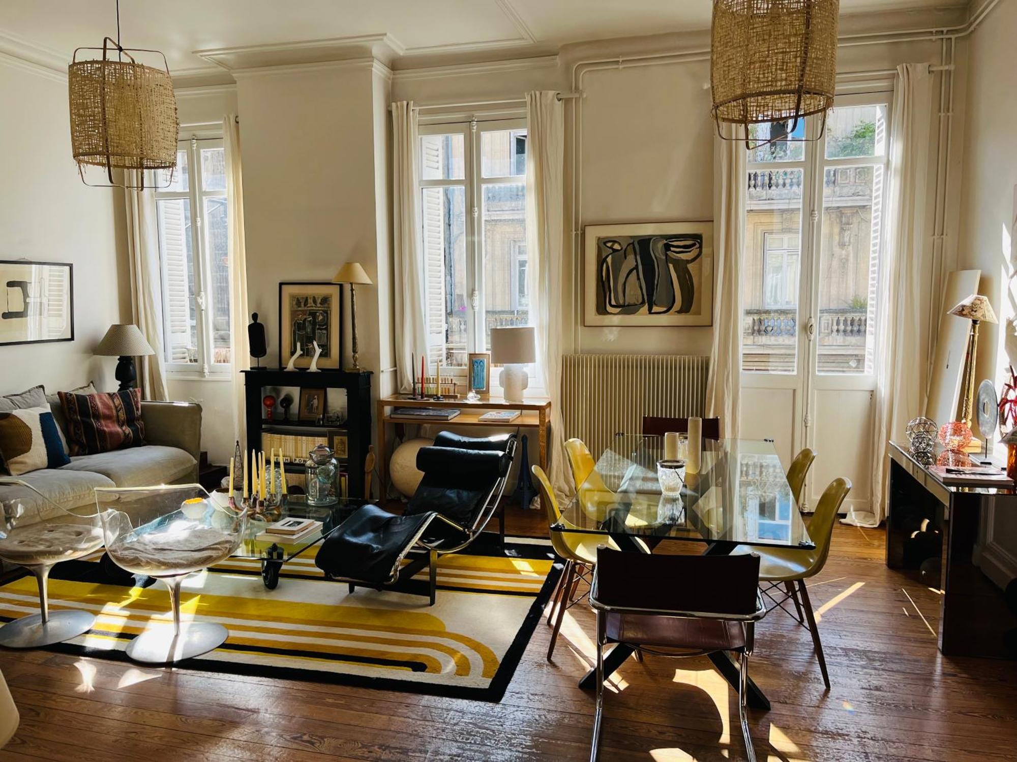 Bel Appartement Terrasse Bordeaux Bagian luar foto